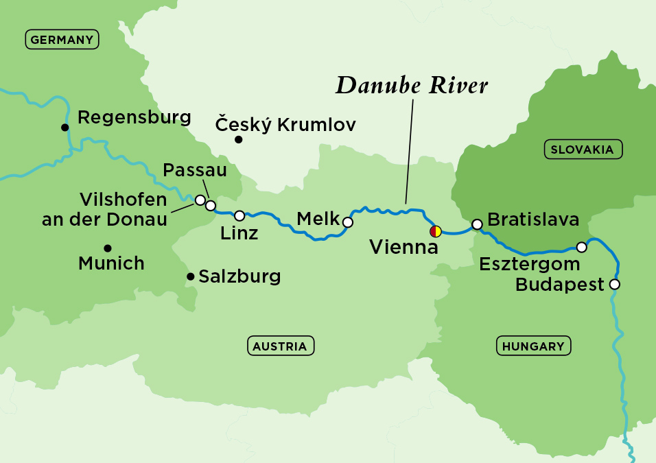 map vienna